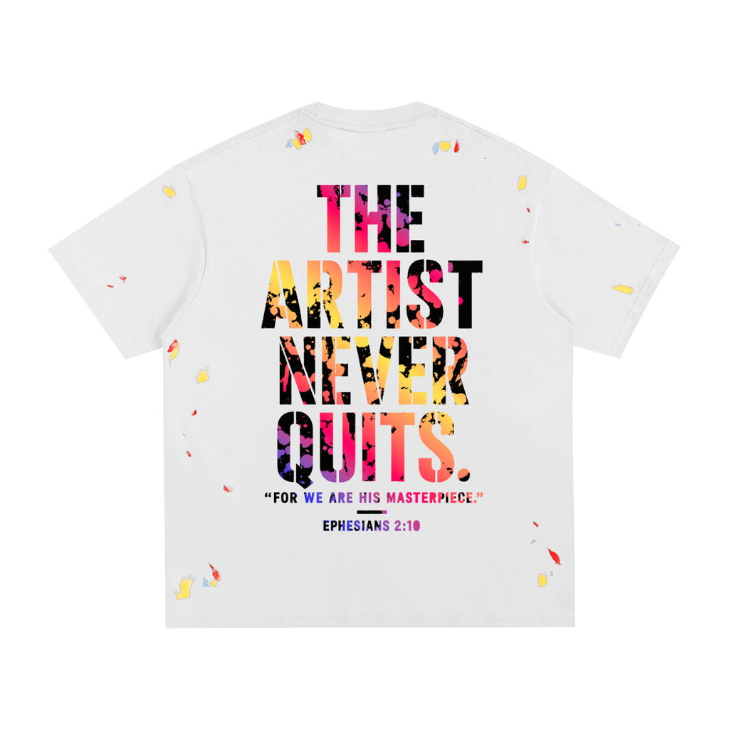 4GVIN ( Art ) Paint Splatter T-Shirt