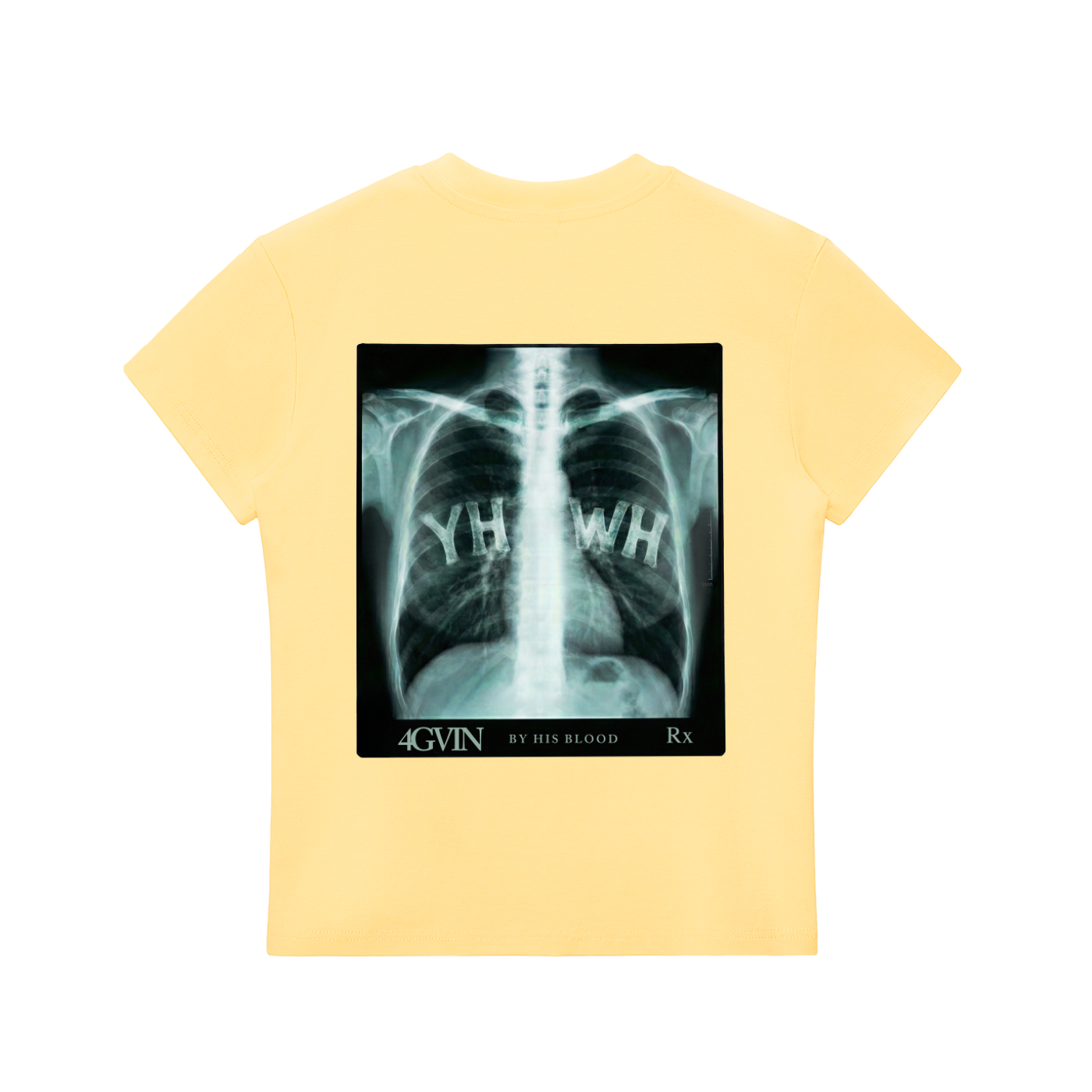 4GVIN "Breath of Life" Girls Essential Bodycon Crewneck T-Shirt