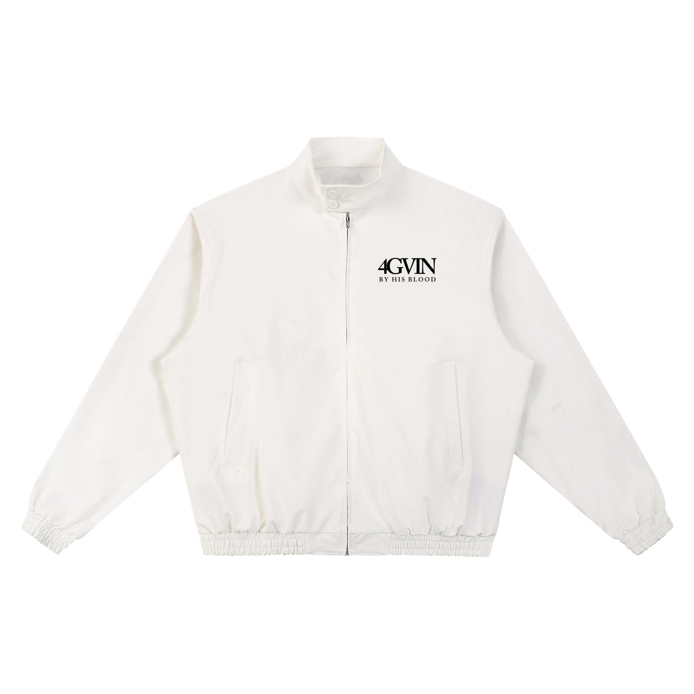 4GVIN Stand Collar Bomber Jacket
