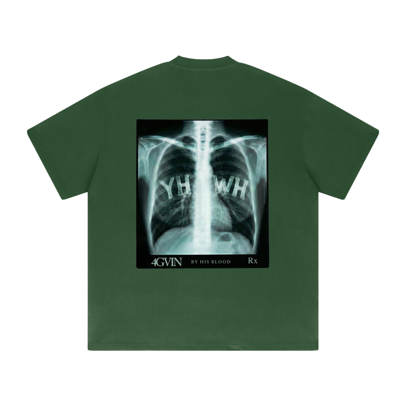 4GVIN "Breath of Life" tee Heavyweight Drop Shoulder