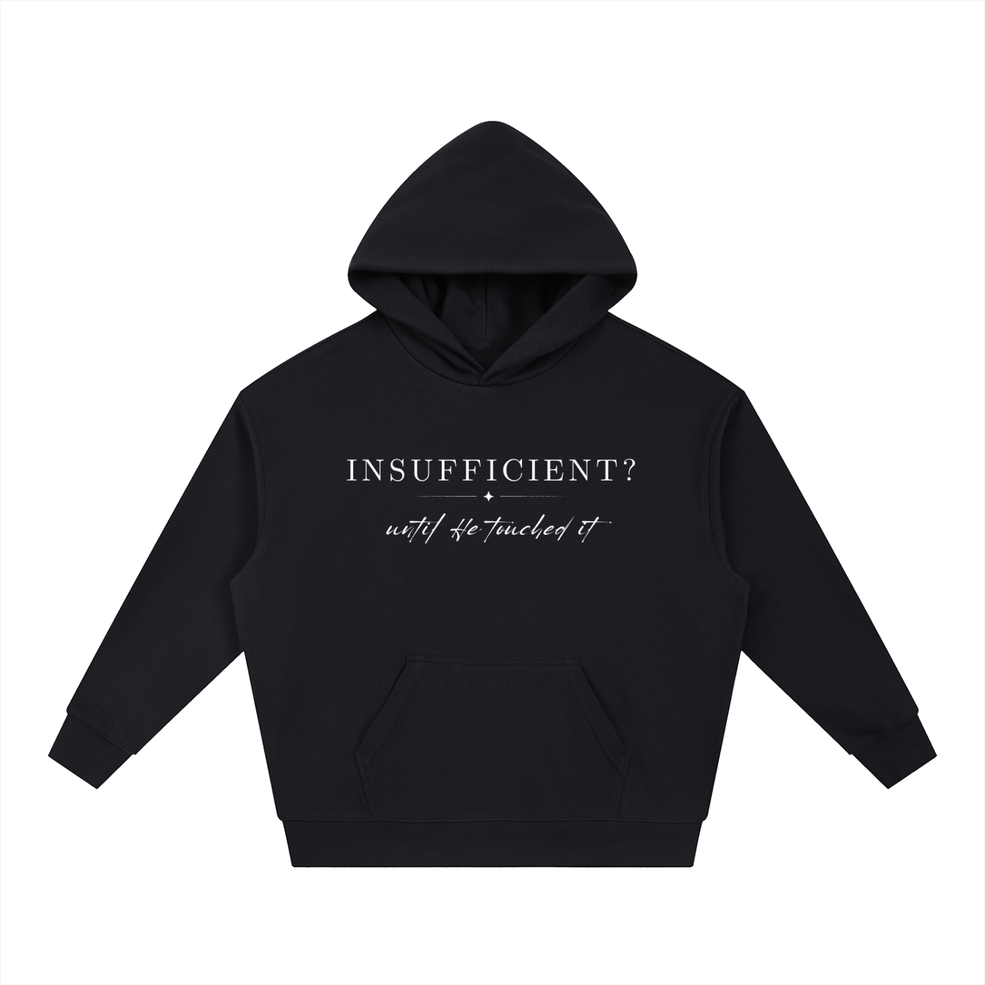 4GVIN ( 5 Panes ) Essential Boxy Heavyweight Drop-Shoulder Hoodie