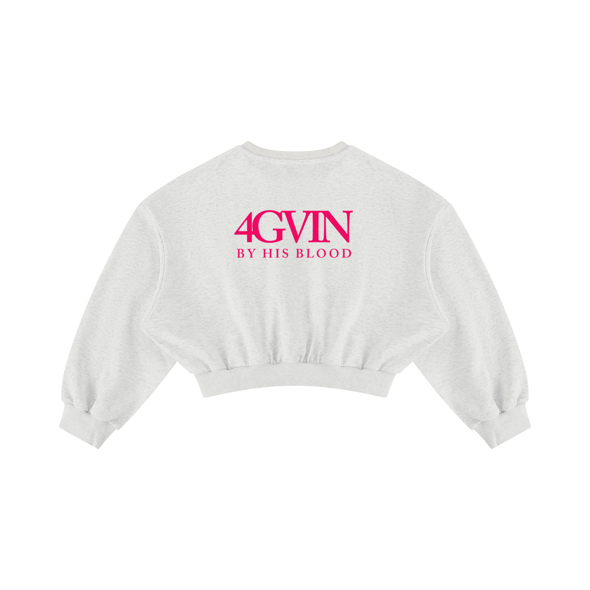 4GVIN Women's Boxy Cropped  Sweatshirt