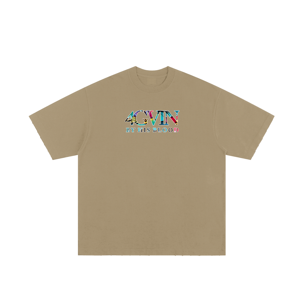 4GVIN Heavyweight Hand-frayed T-Shirt