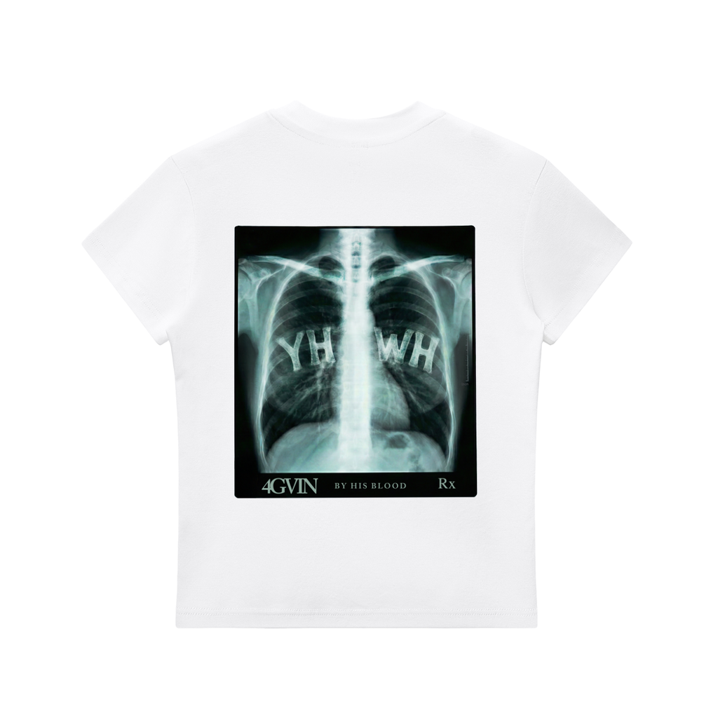 4GVIN "Breath of Life" Girls Essential Bodycon Crewneck T-Shirt