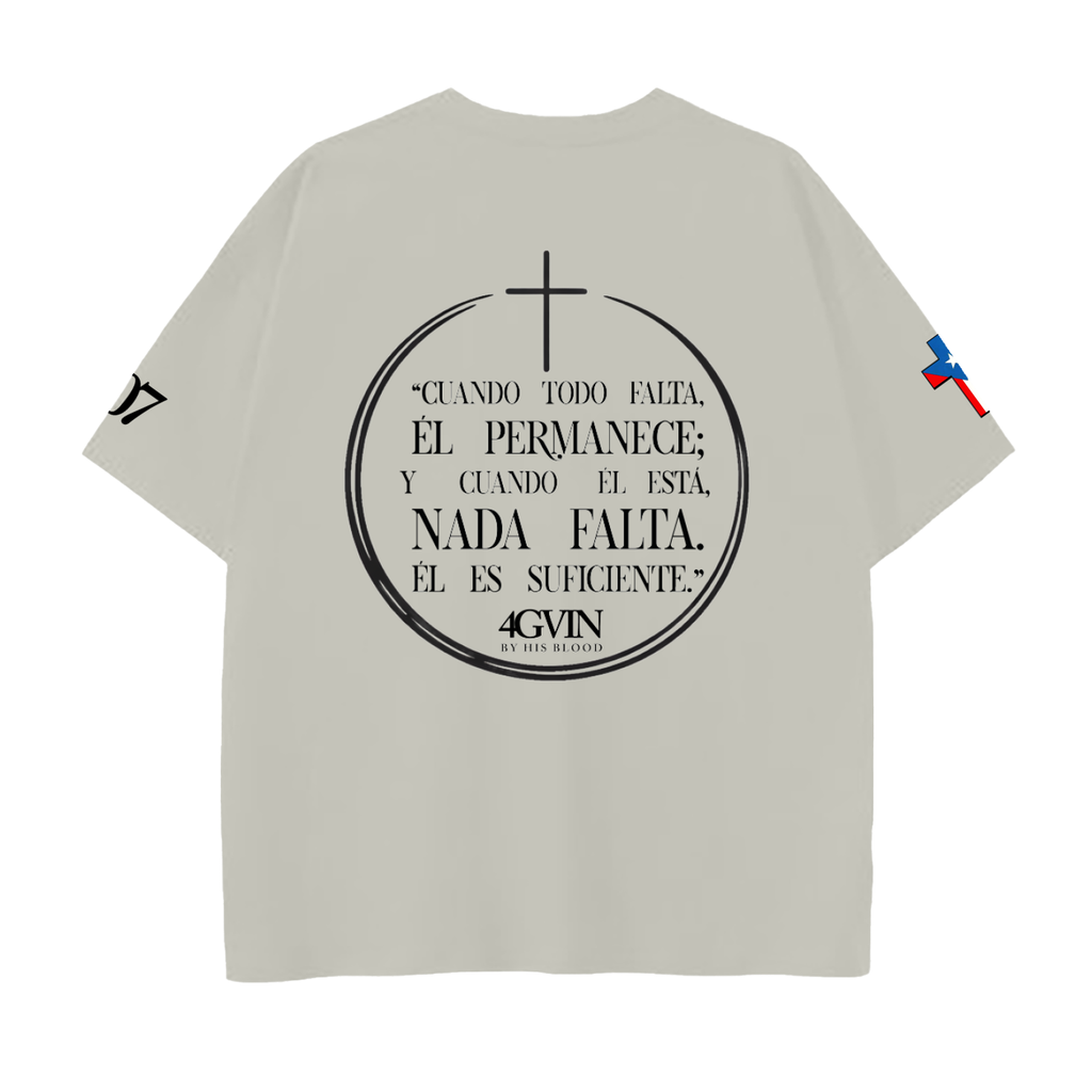 Drop Shoulder Cotton T-Shirt