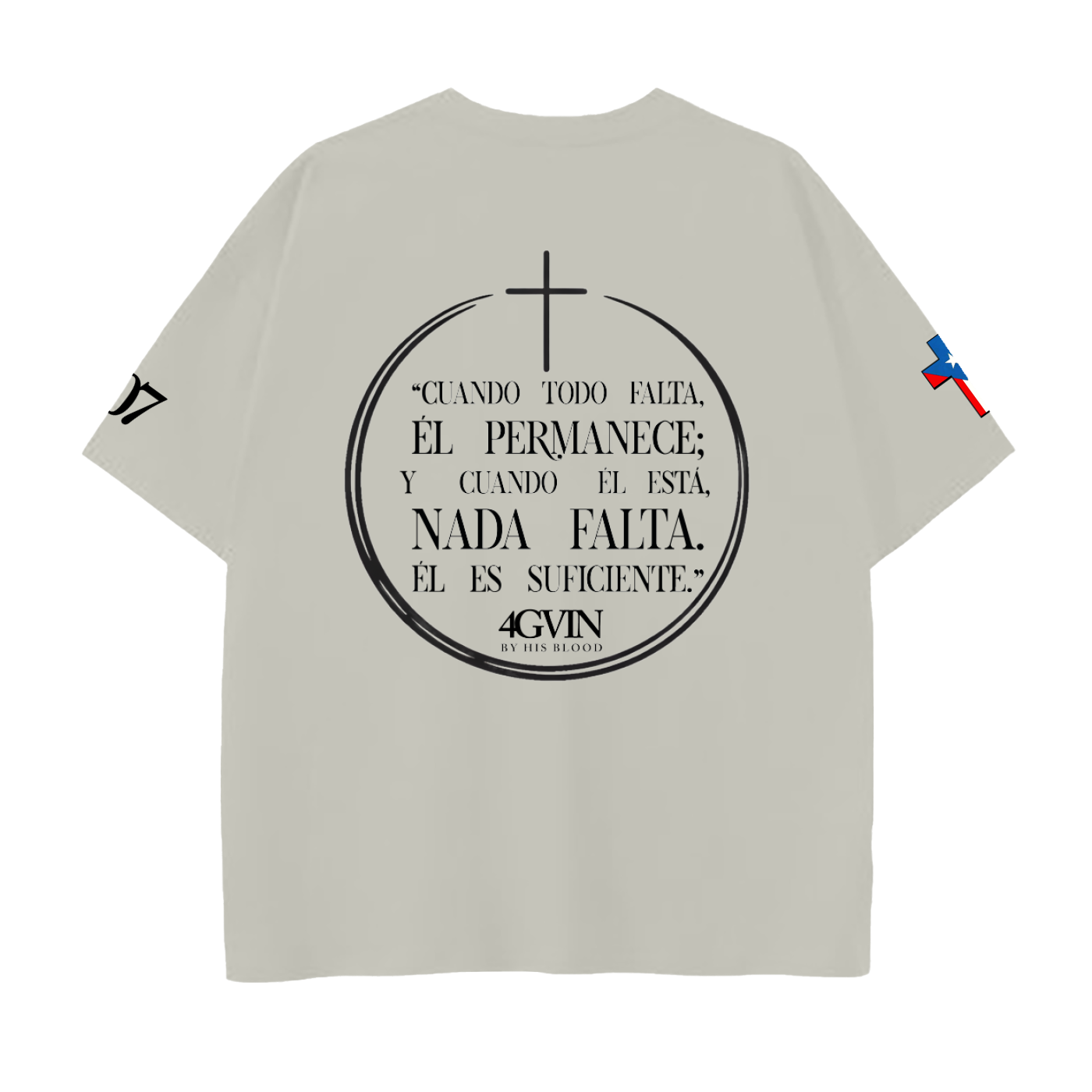 Drop Shoulder Cotton T-Shirt