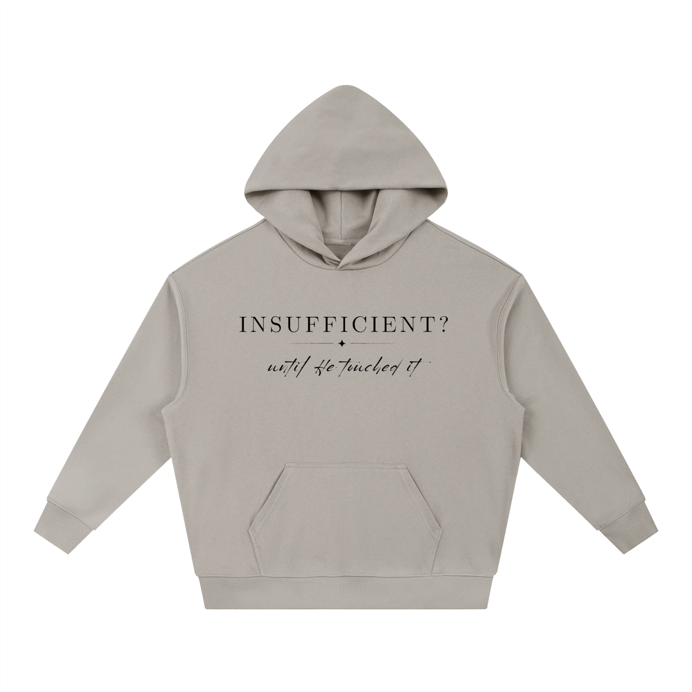 4GVIN ( 5 Panes ) Essential Boxy Heavyweight Drop-Shoulder Hoodie