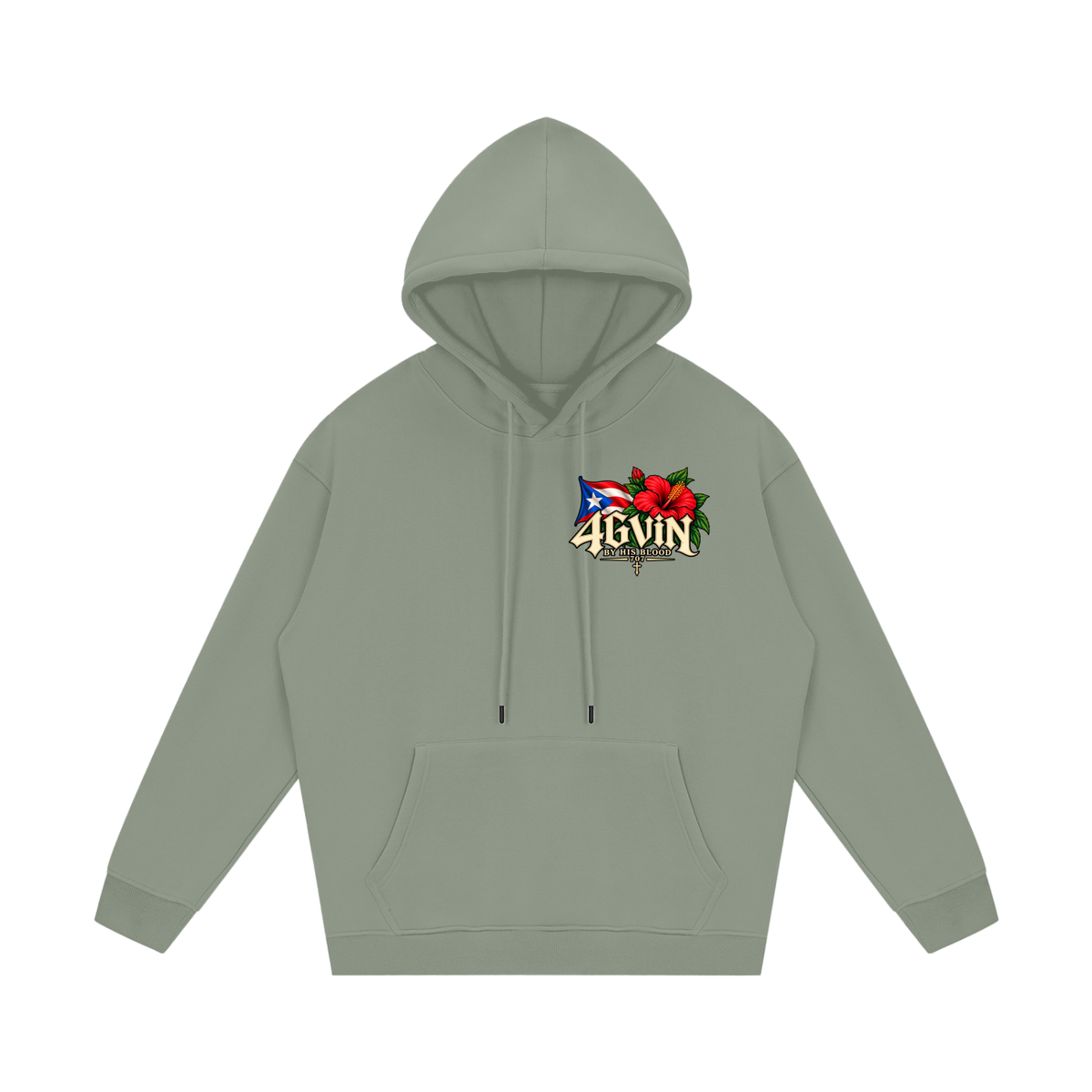 4GVIN ( Bori ) Streetwear Unisex Fleece Hoodie