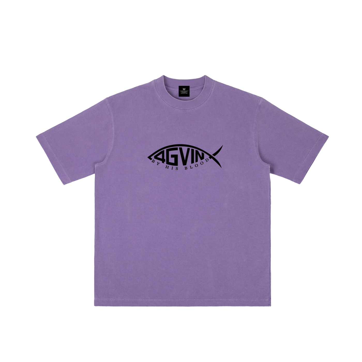 4GVIN ( Too Far ) Wash Drop Shoulder T-shirt