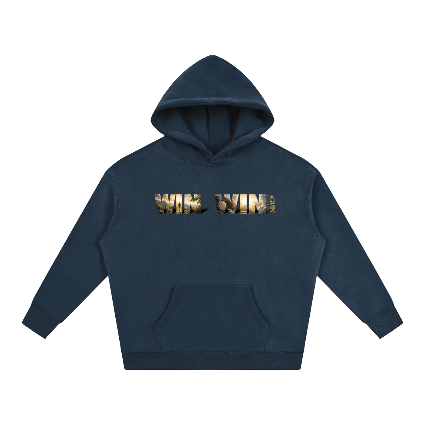 4GVIN ( WIN/WIN ) Oversize Fleeced Hoodie