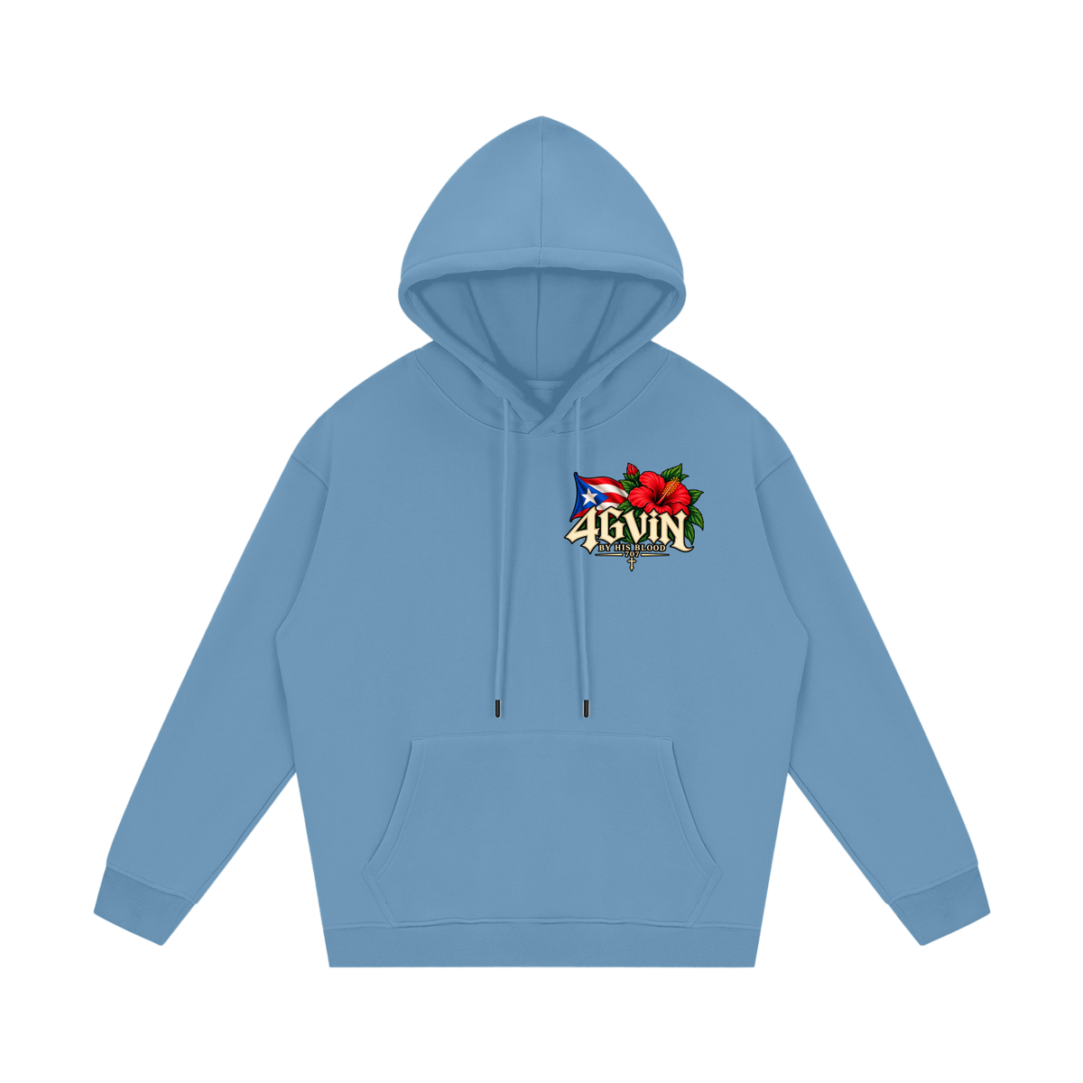 4GVIN ( Bori ) Streetwear Unisex Fleece Hoodie