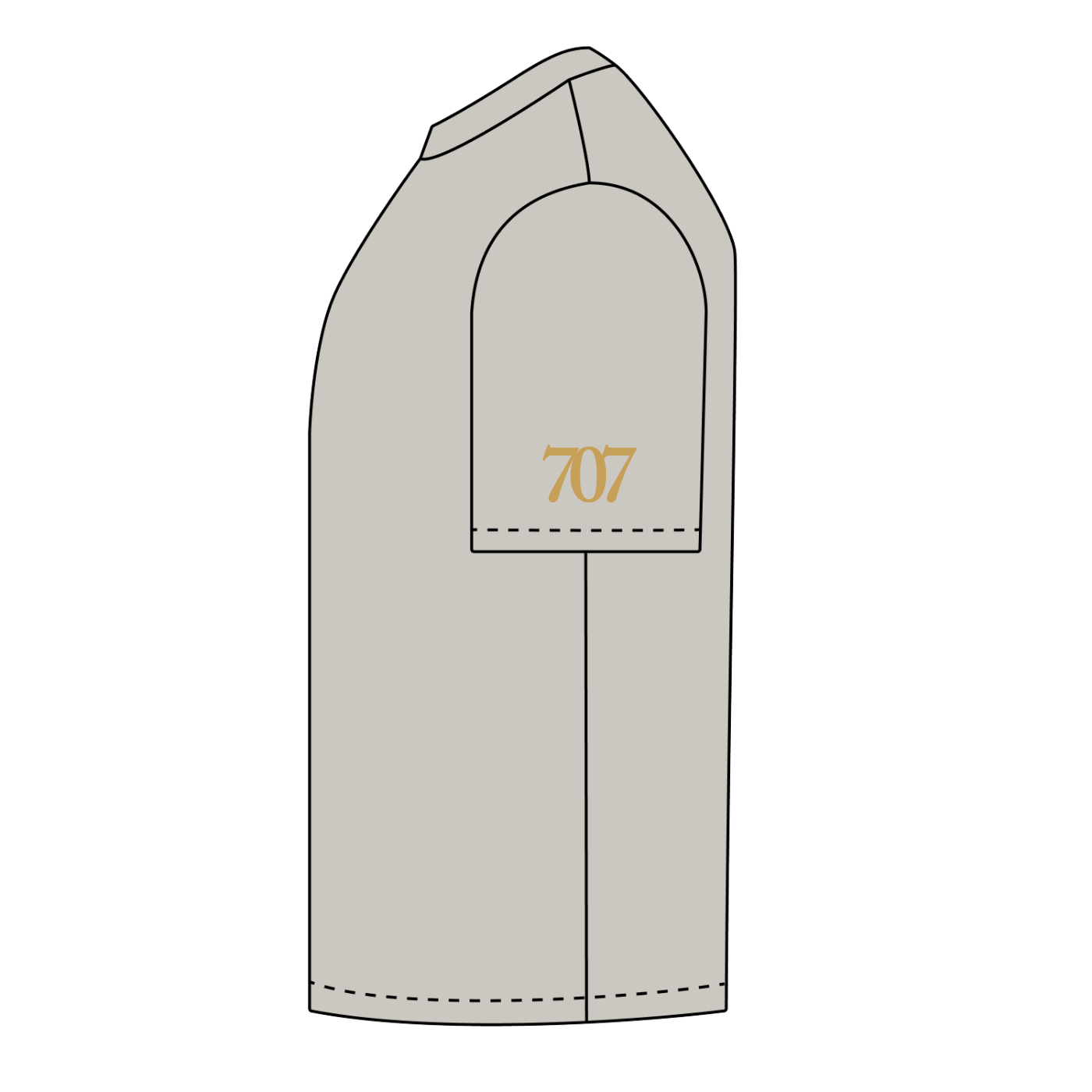 4GVIN ( 5 Panes ) Heavyweight   T-Shirt