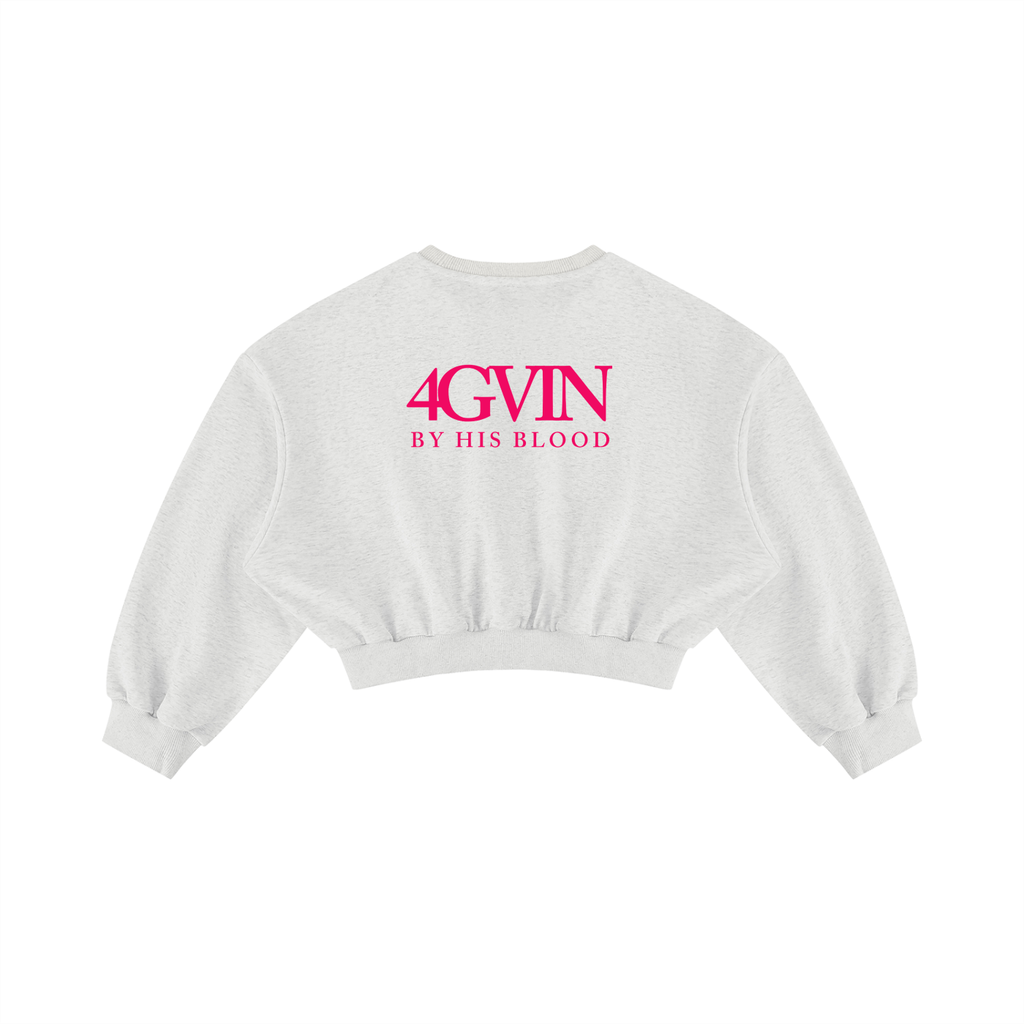 4GVIN Women's Boxy Cropped  Sweatshirt