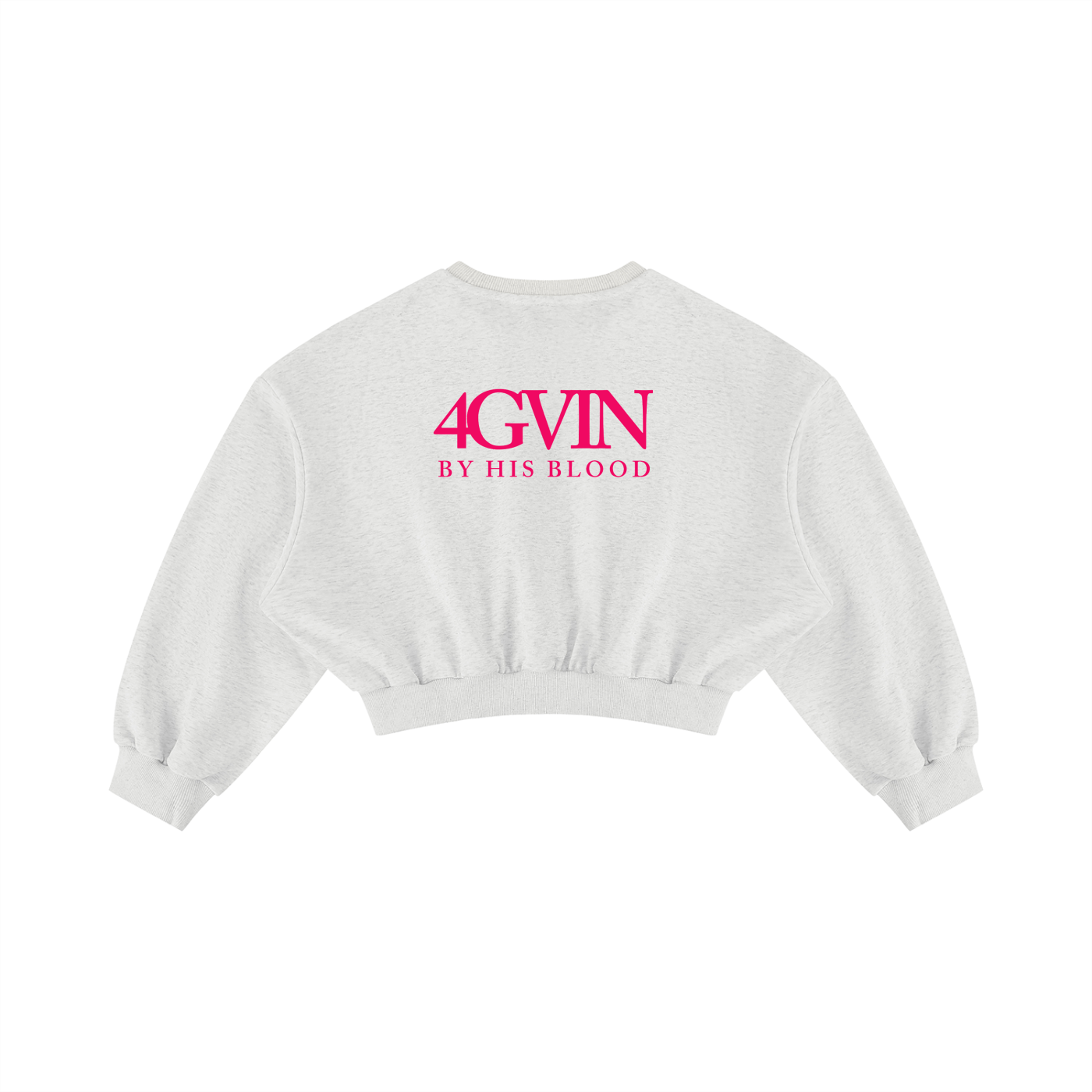 4GVIN Women's Boxy Cropped  Sweatshirt