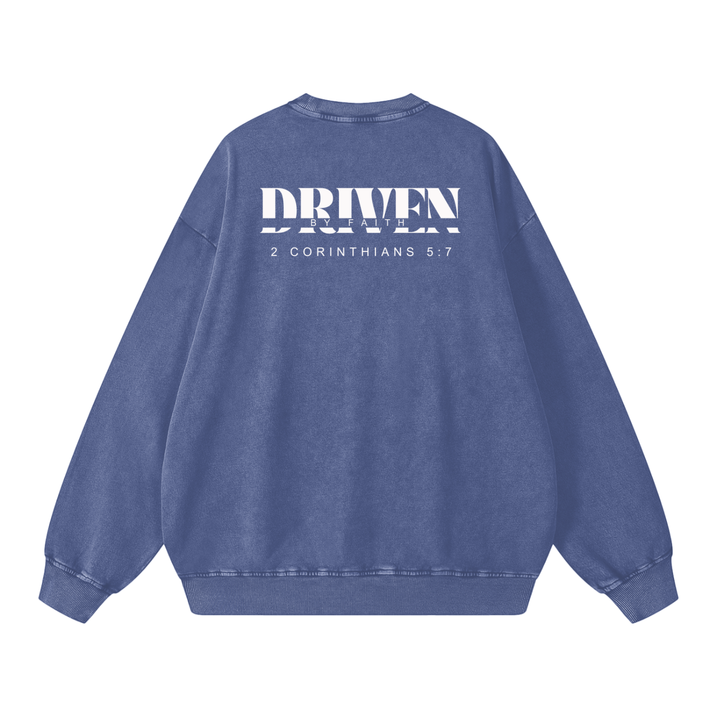 Snow Washed Oversized Sweatshirt