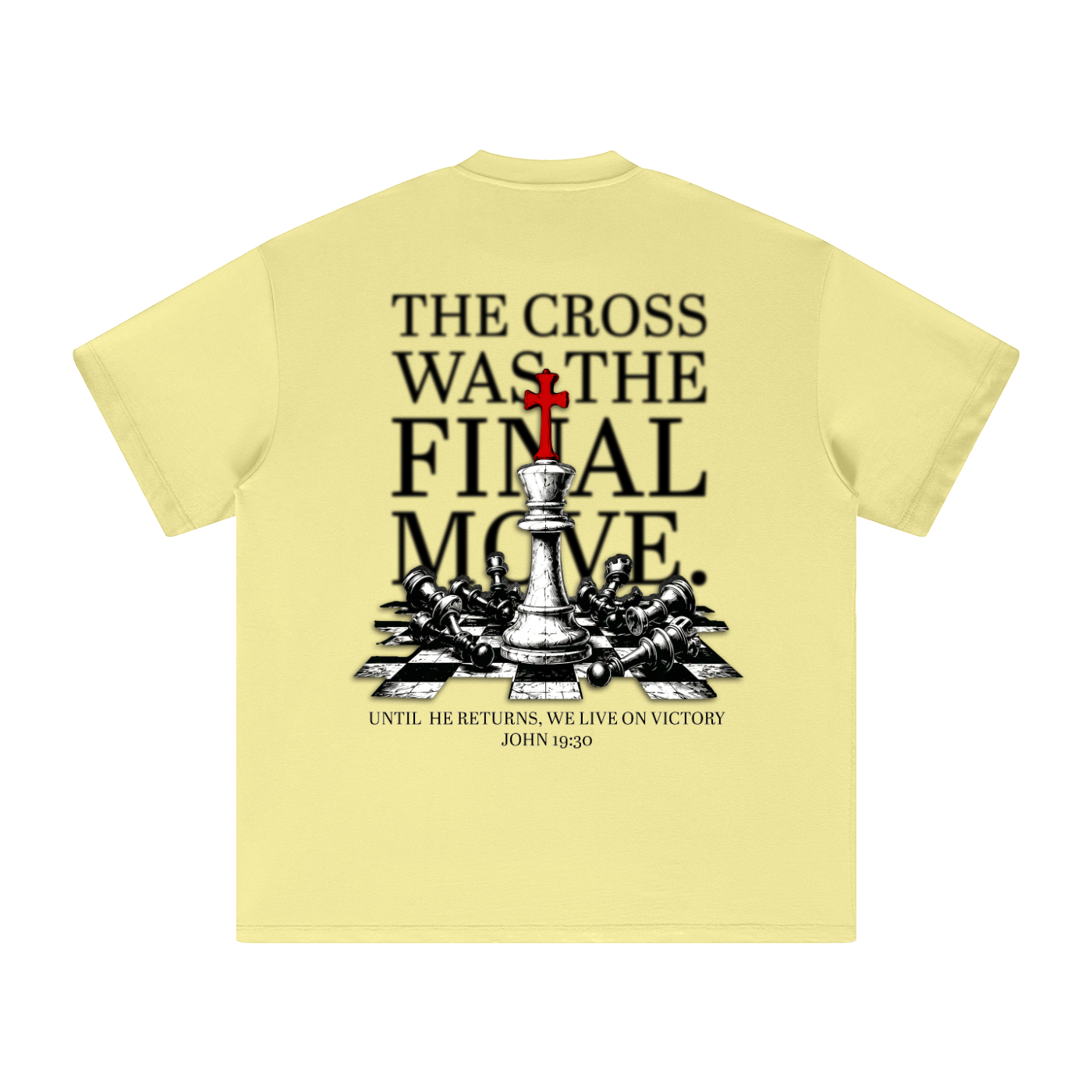 4GVIN ( Checkmate ) Heavyweight Tone T-Shirt