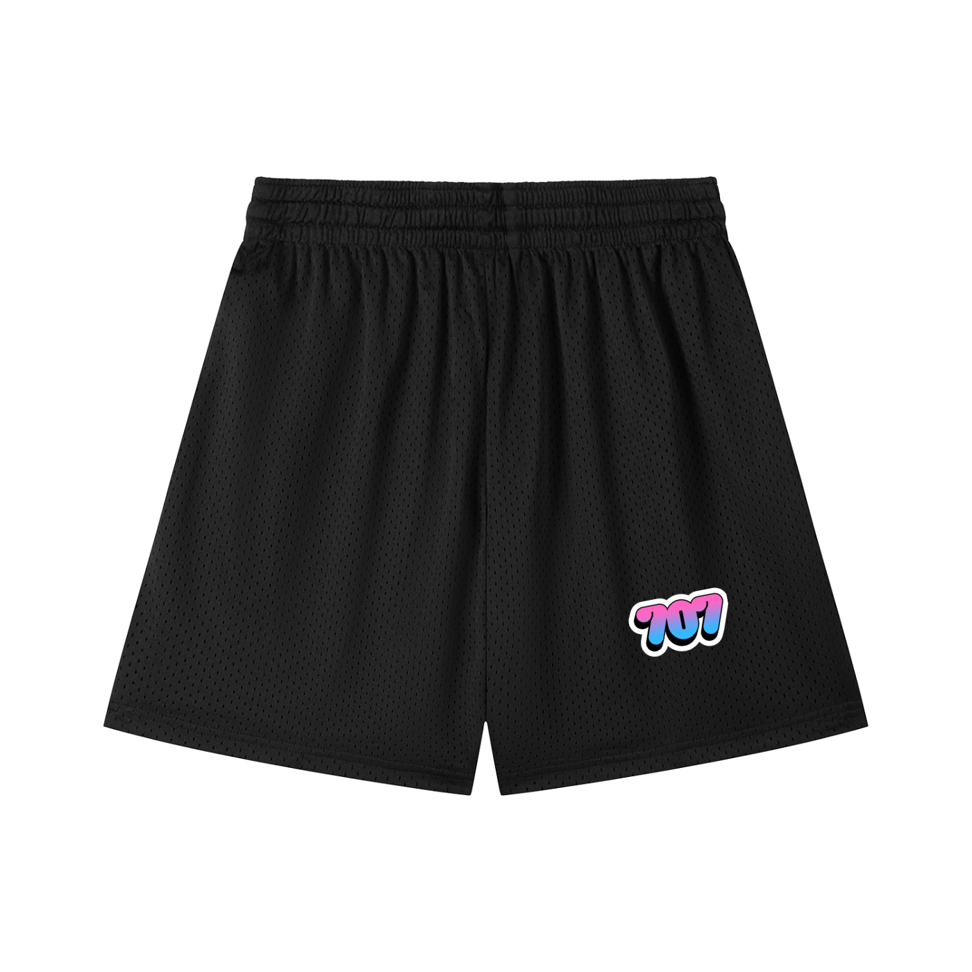 Mesh Drawstring Shorts