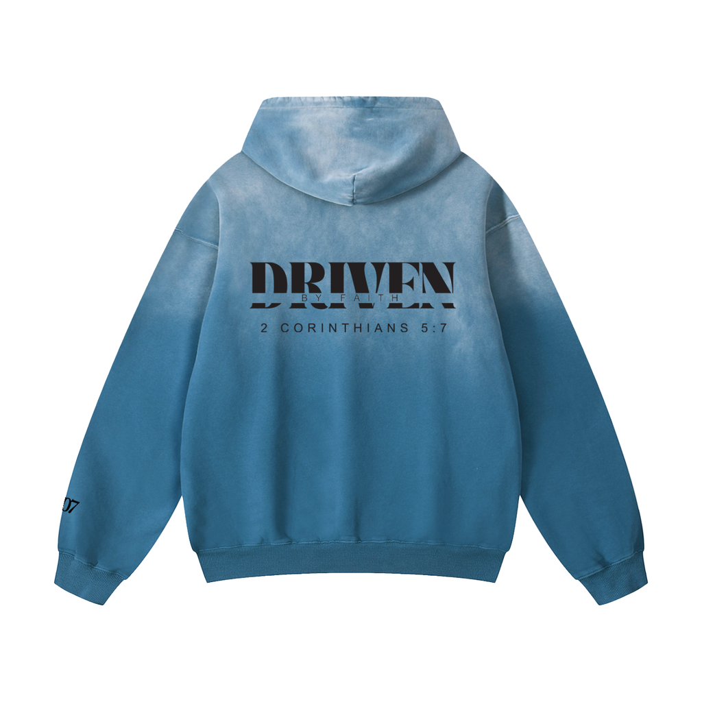 4GVIN ( Driven ) Heavyweight Sunfade Oversized Hoodie
