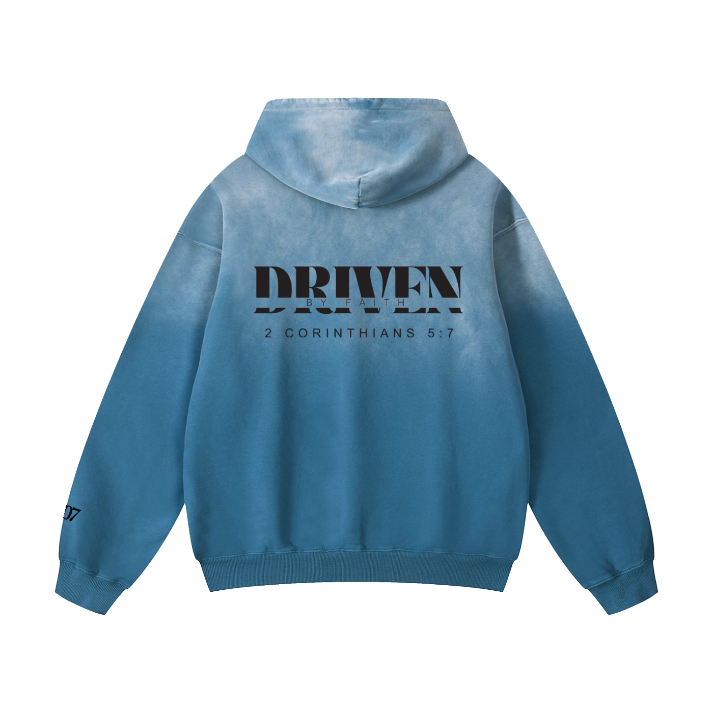 4GVIN ( Driven ) Heavyweight Sunfade Oversized Hoodie