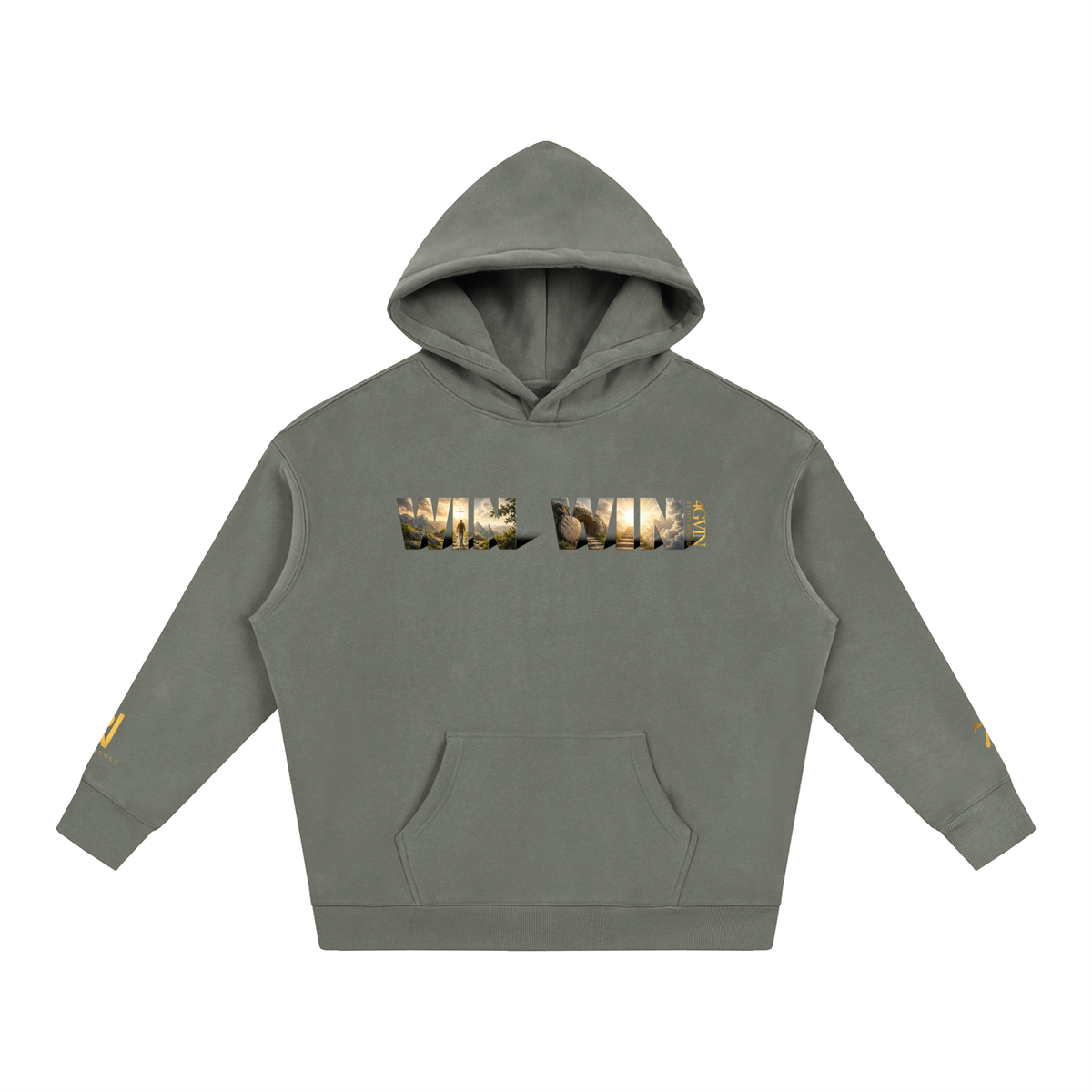 4GVIN ( WIN/WIN ) Oversize Fleeced Hoodie