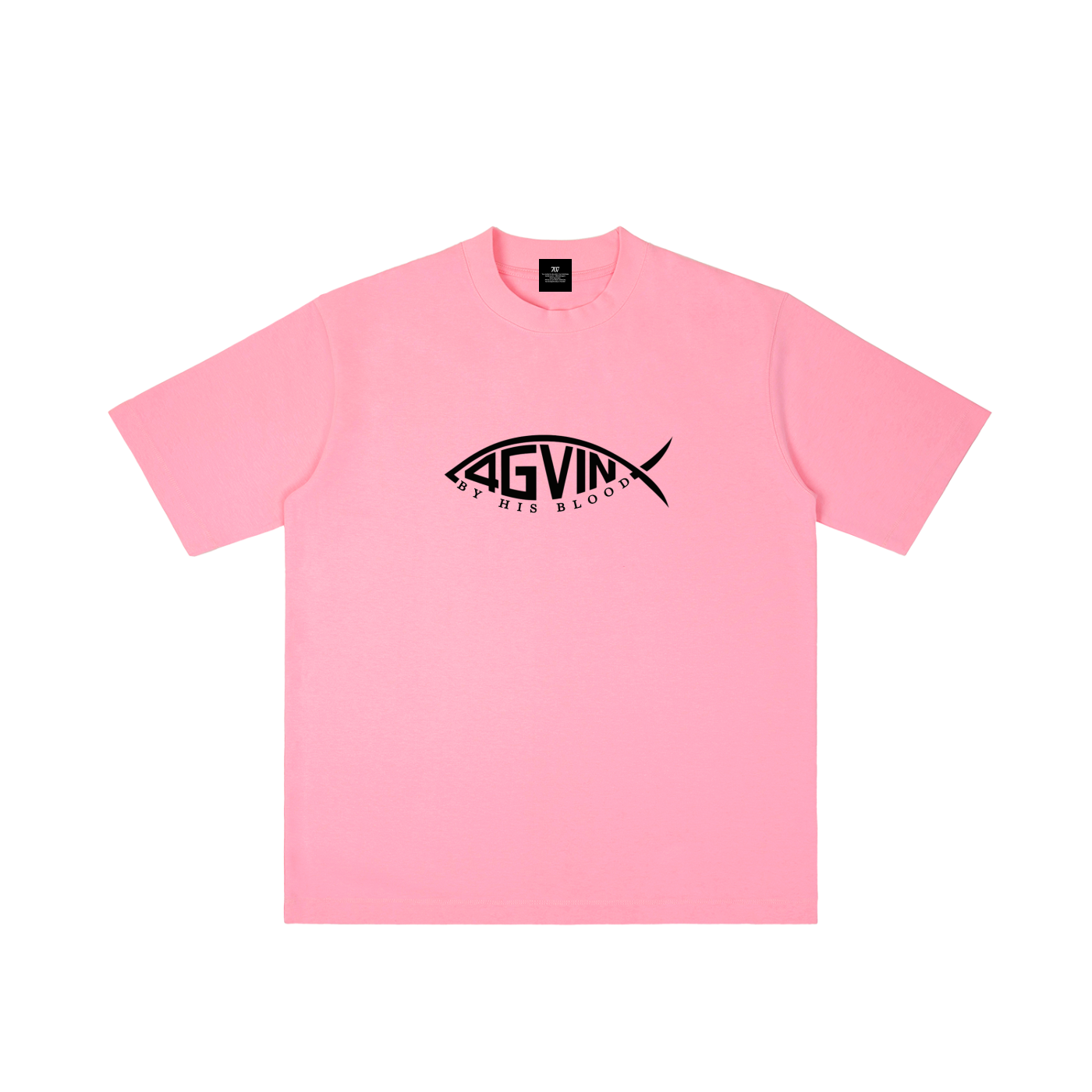 4GVIN ( Too Far ) Wash Drop Shoulder T-shirt