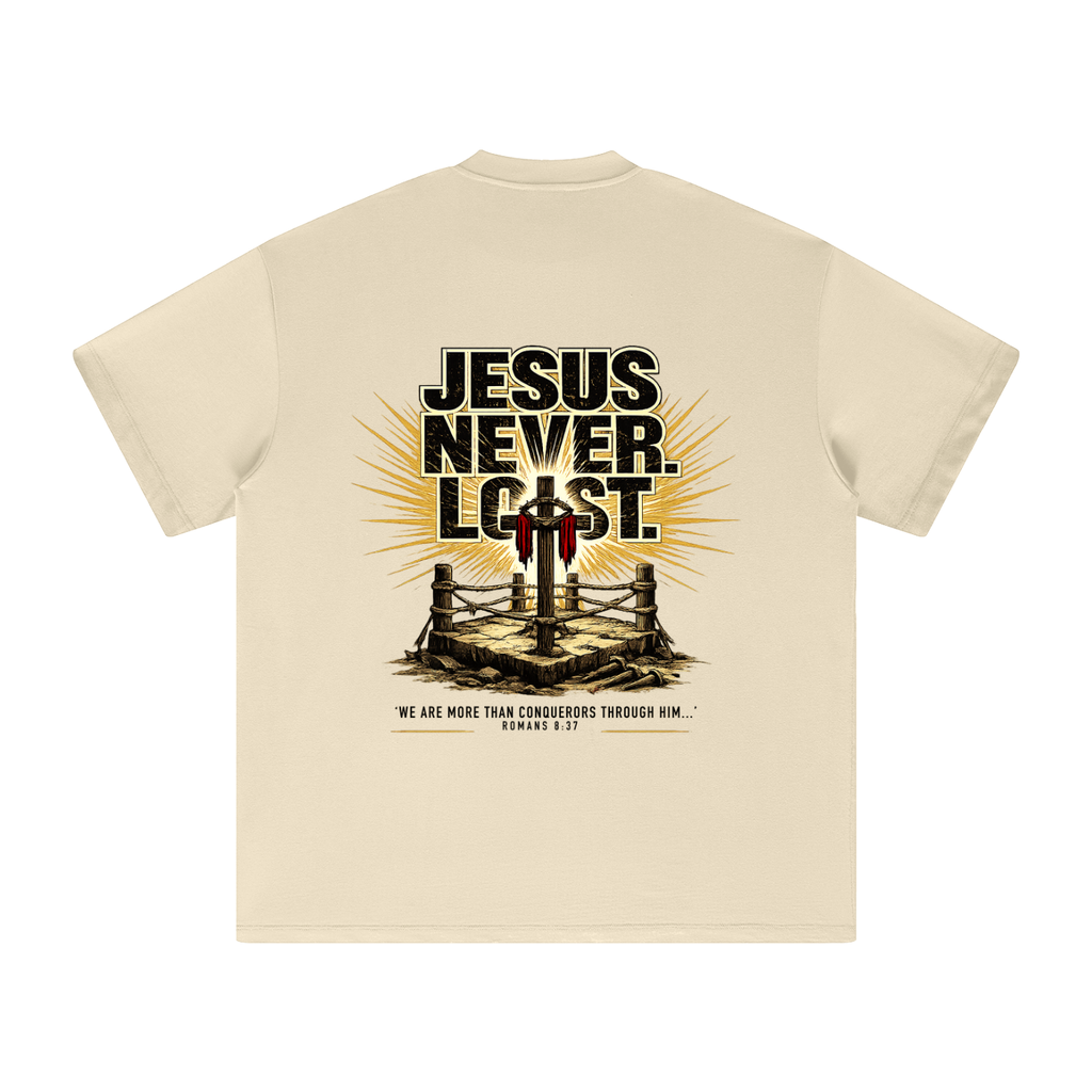 4GVIN ( Jesus Never )  Earth Tone T-Shirt