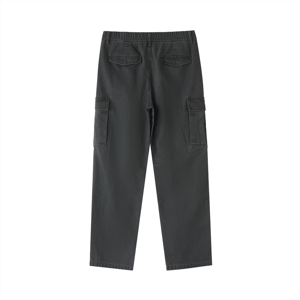 4GVIN Cotton Elastic-Waist Cargo Pants