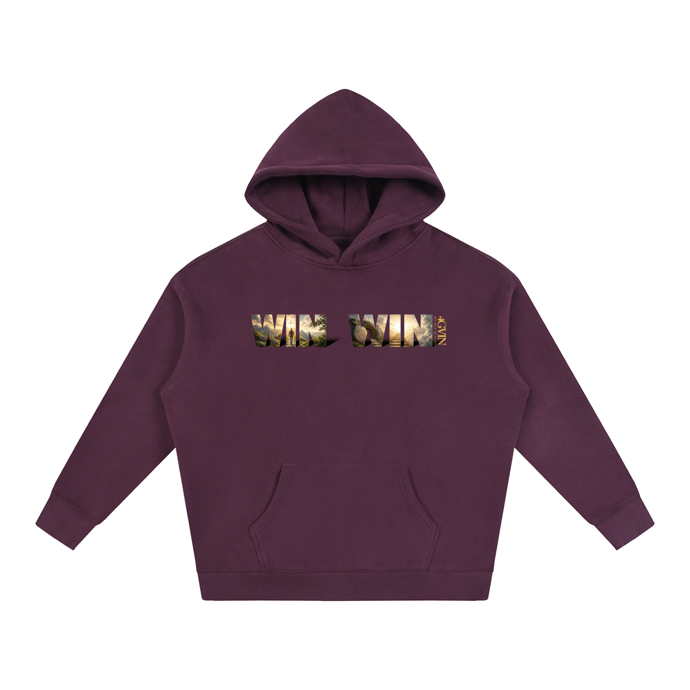 4GVIN ( WIN/WIN ) Oversize Fleeced Hoodie
