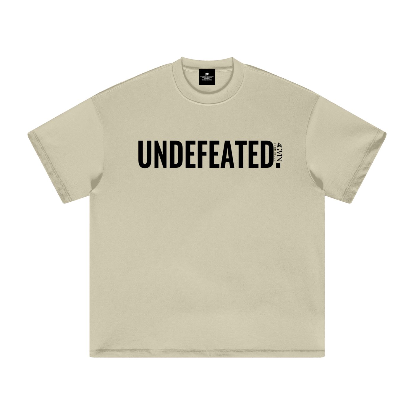 4GVIN ( Jesus Never )  Earth Tone T-Shirt