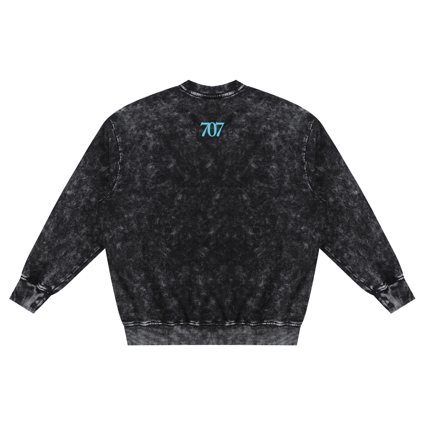 4GVIN Washed Hand-Frayed Sweatshirt
