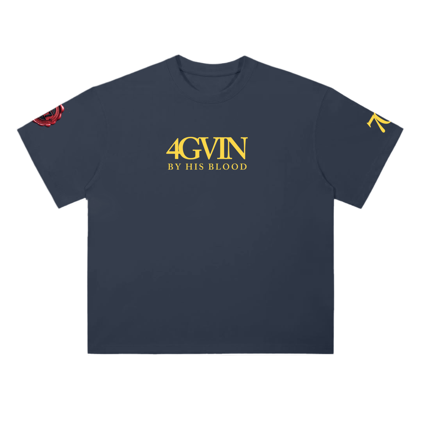 Heavyweight Drop Shoulder Cotton T-Shirt