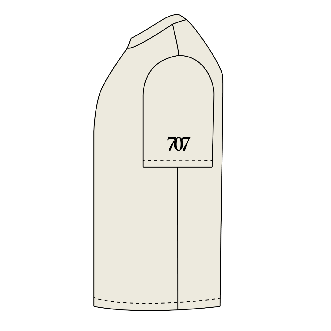 4GVIN ( 5 Panes ) Heavyweight   T-Shirt