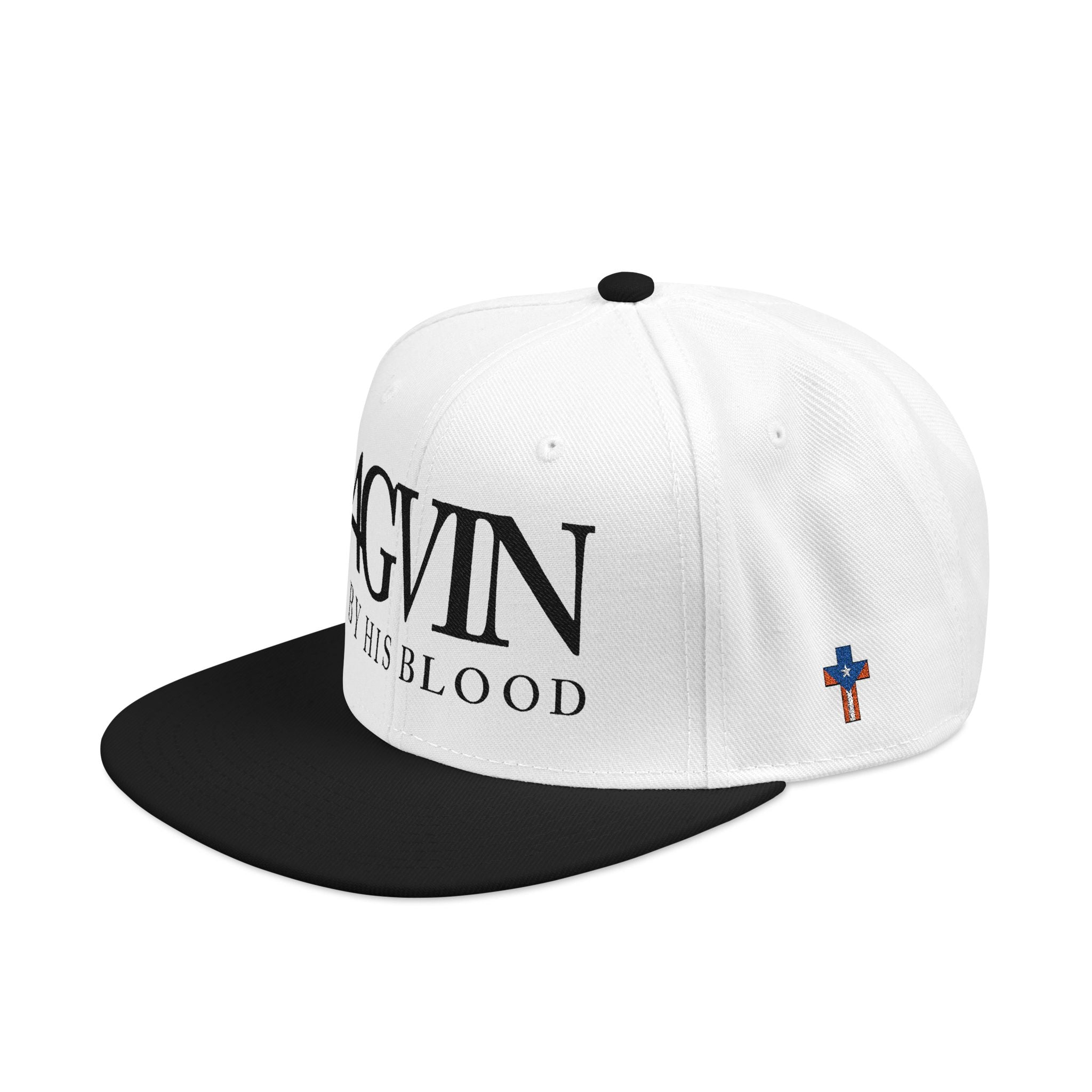 Snapback Hat — Subtle Embroidered Flag Pin & '707' Accent
