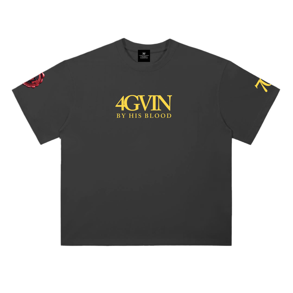 Heavyweight Drop Shoulder Cotton T-Shirt