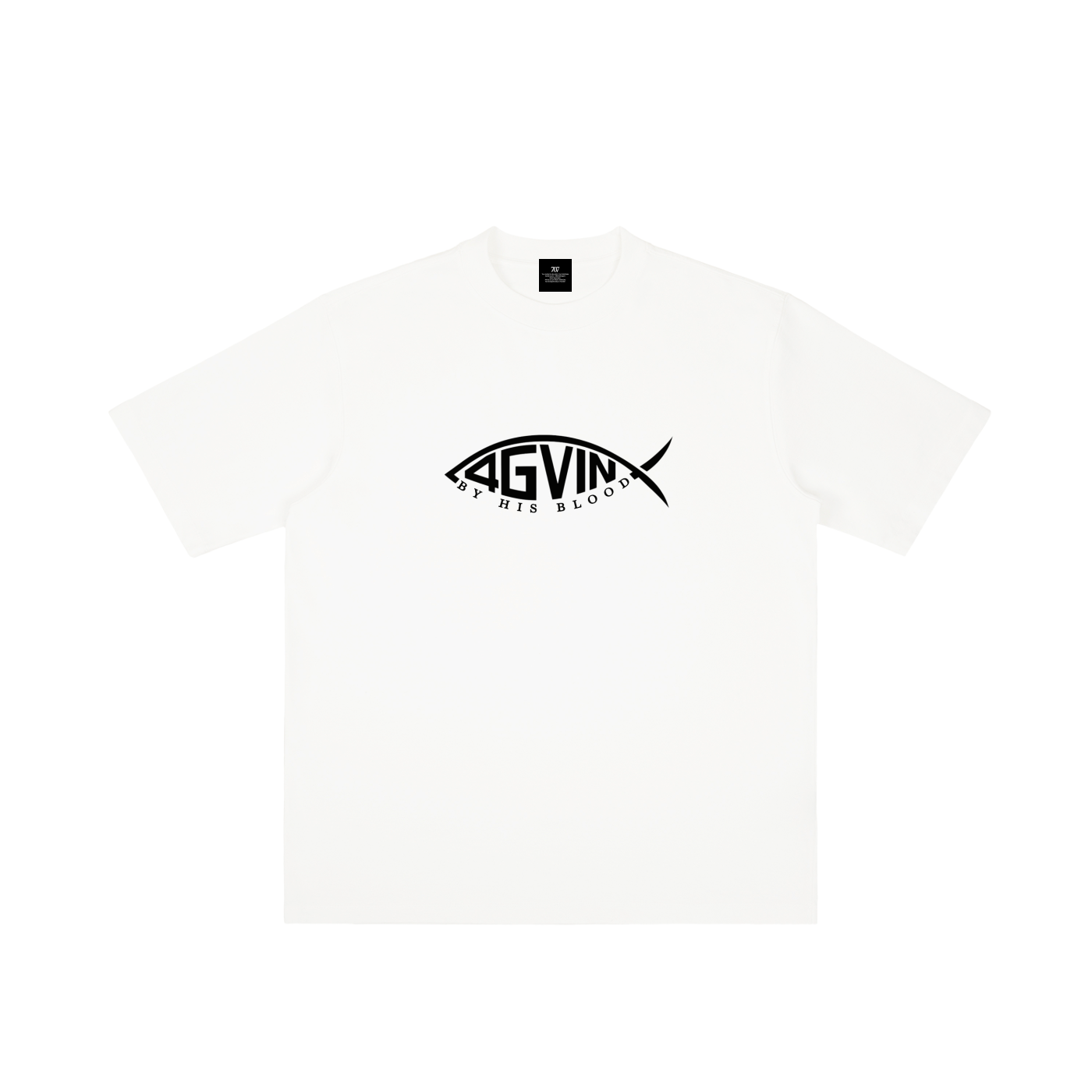 4GVIN ( Too Far ) Wash Drop Shoulder T-shirt