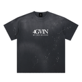 4GVIN ( 5 Panes ) Hand-Frayed Paint Splatter T-Shirt