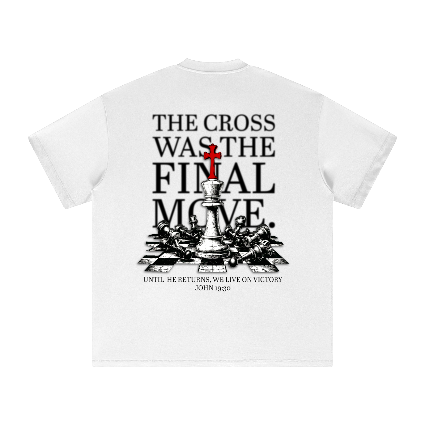4GVIN ( Checkmate ) Heavyweight Tone T-Shirt