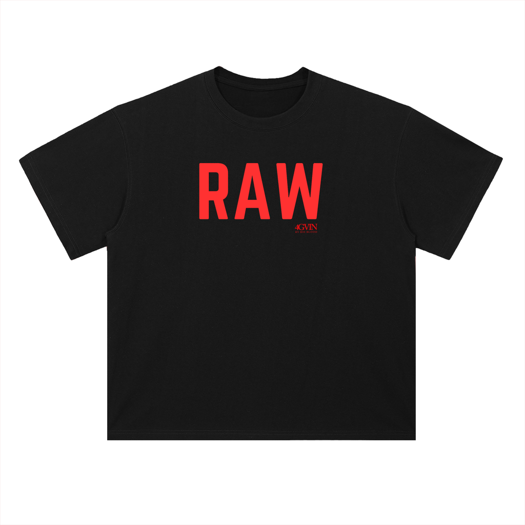 4GVIN ( Photographer ) Heavyweight Drop Shoulder Cotton T-Shirt