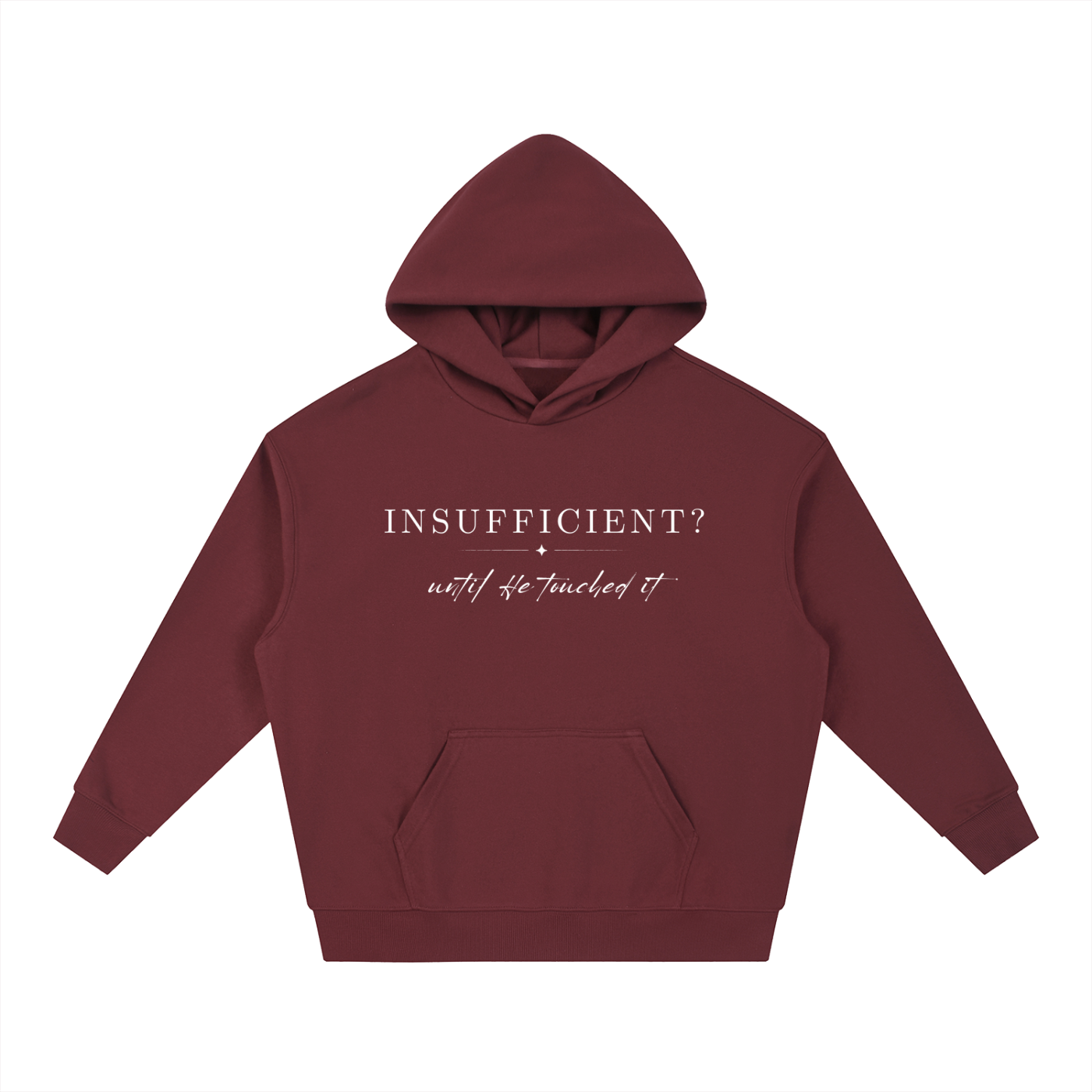 4GVIN ( 5 Panes ) Essential Boxy Heavyweight Drop-Shoulder Hoodie