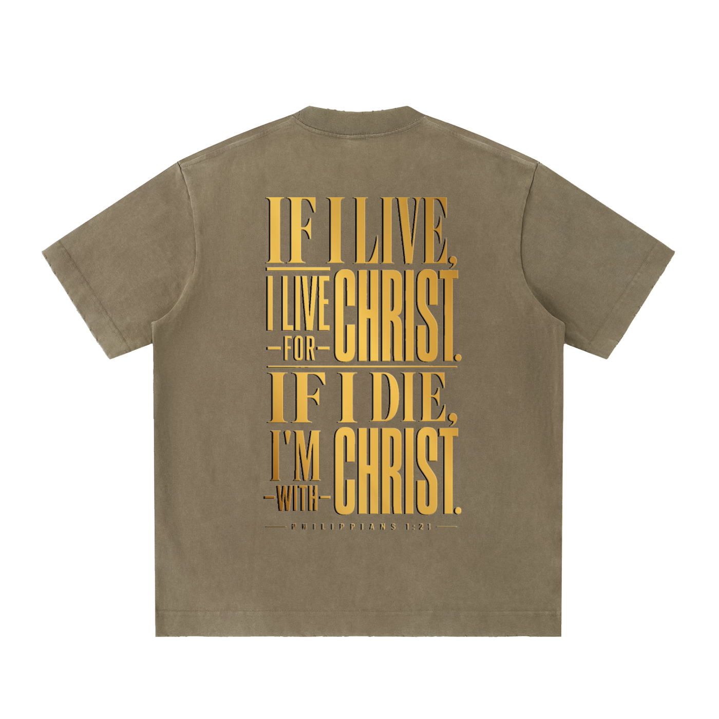 4GVIN ( WIN WIN ) Heavyweight Vintage Washed Frayed T-Shirt