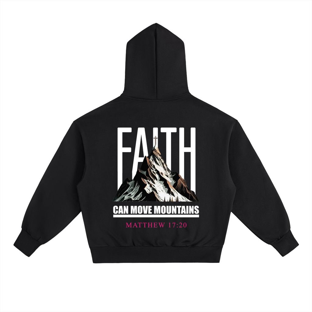 4GVIN ( Faith ) Essential 500 GM Heavyweight Fleece Hoodie