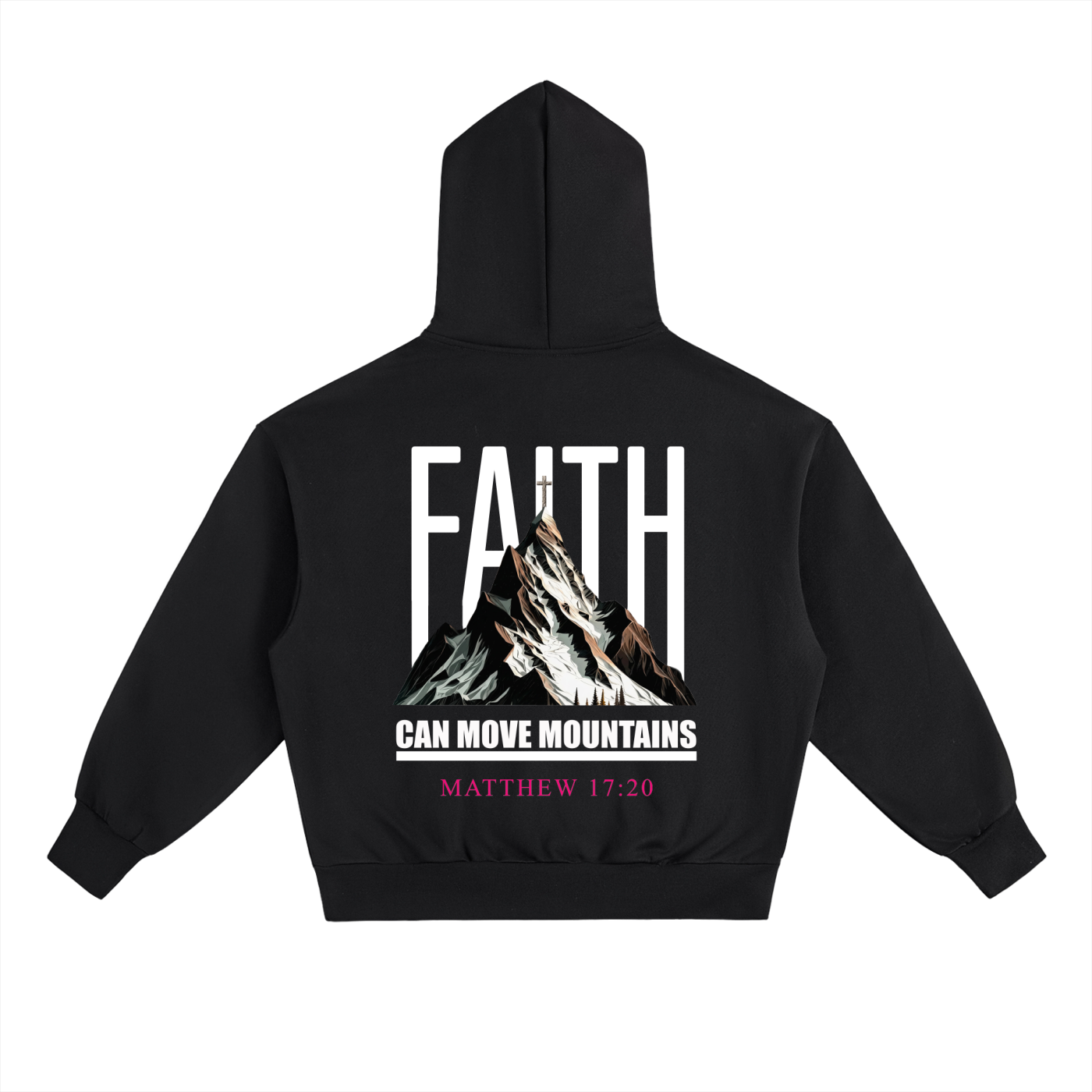 4GVIN ( Faith ) Essential 500 GM Heavyweight Fleece Hoodie