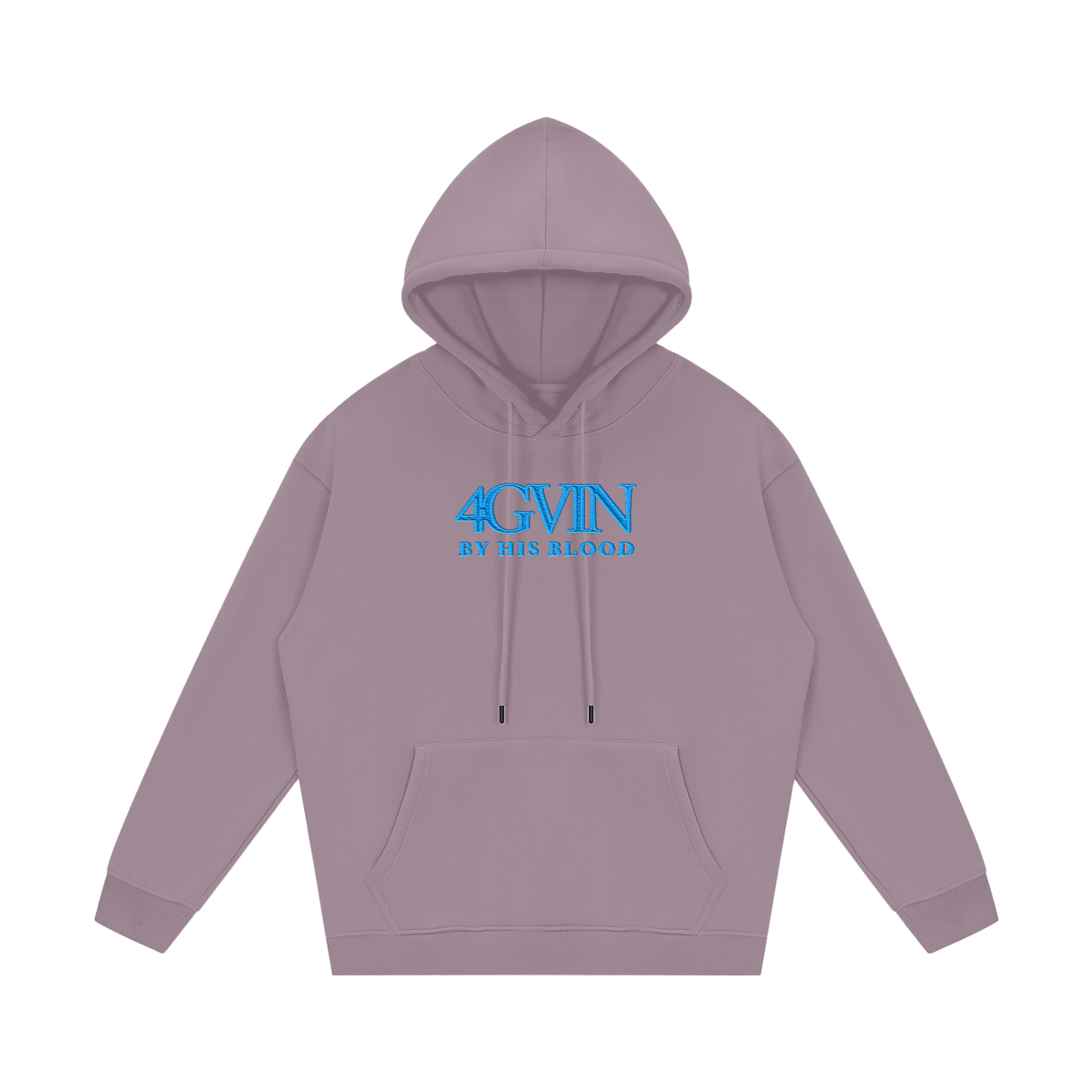 4GVIN Classic Unisex Cotton Hoodie BLUE