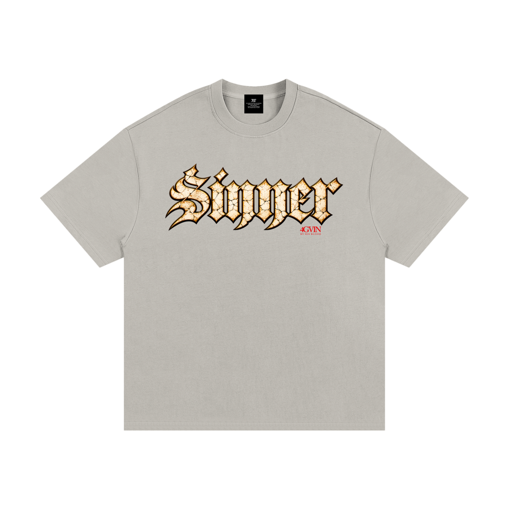 4GVIN ( Sinner ) Heavyweight Cotton T-Shirt