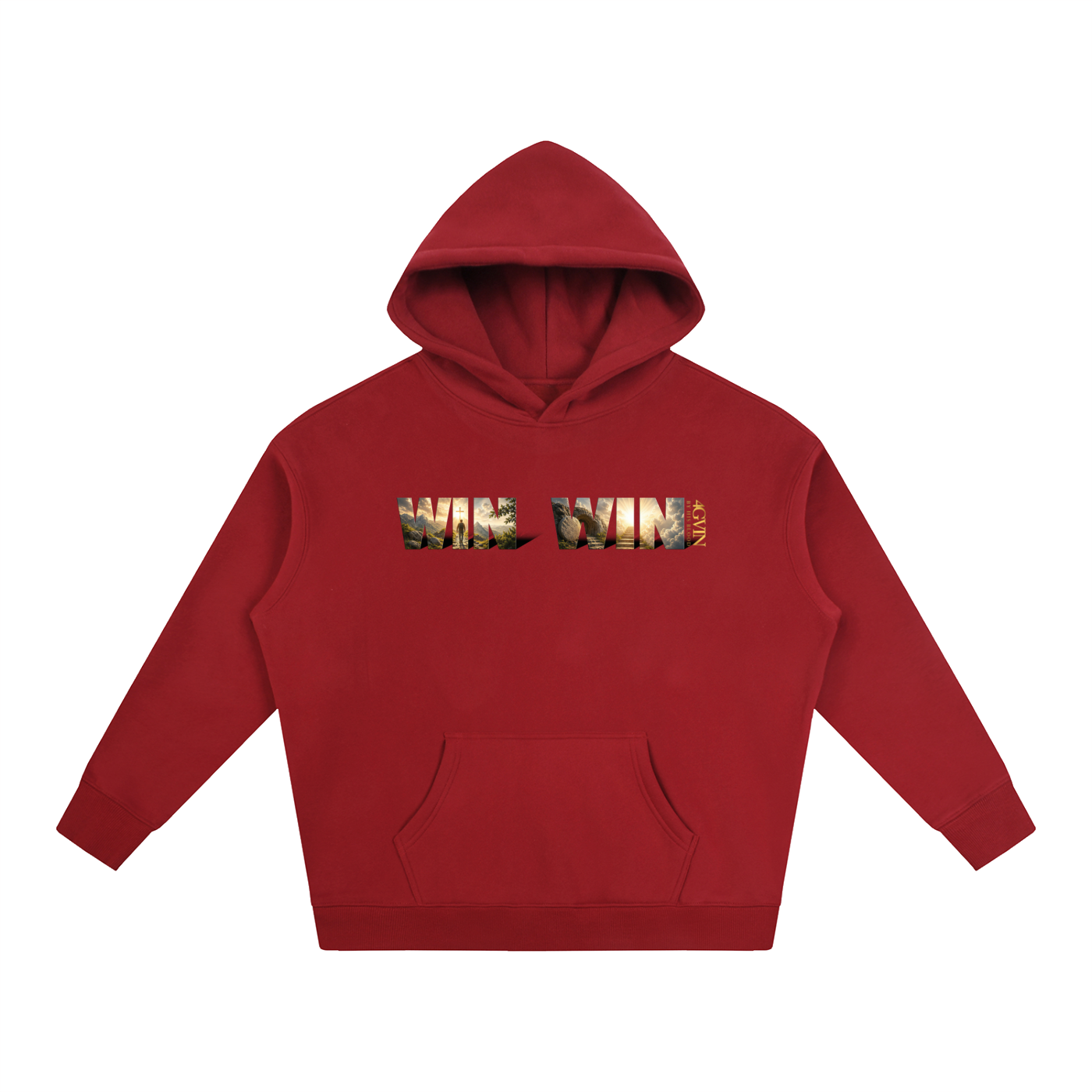 4GVIN ( WIN/WIN ) Oversize Fleeced Hoodie