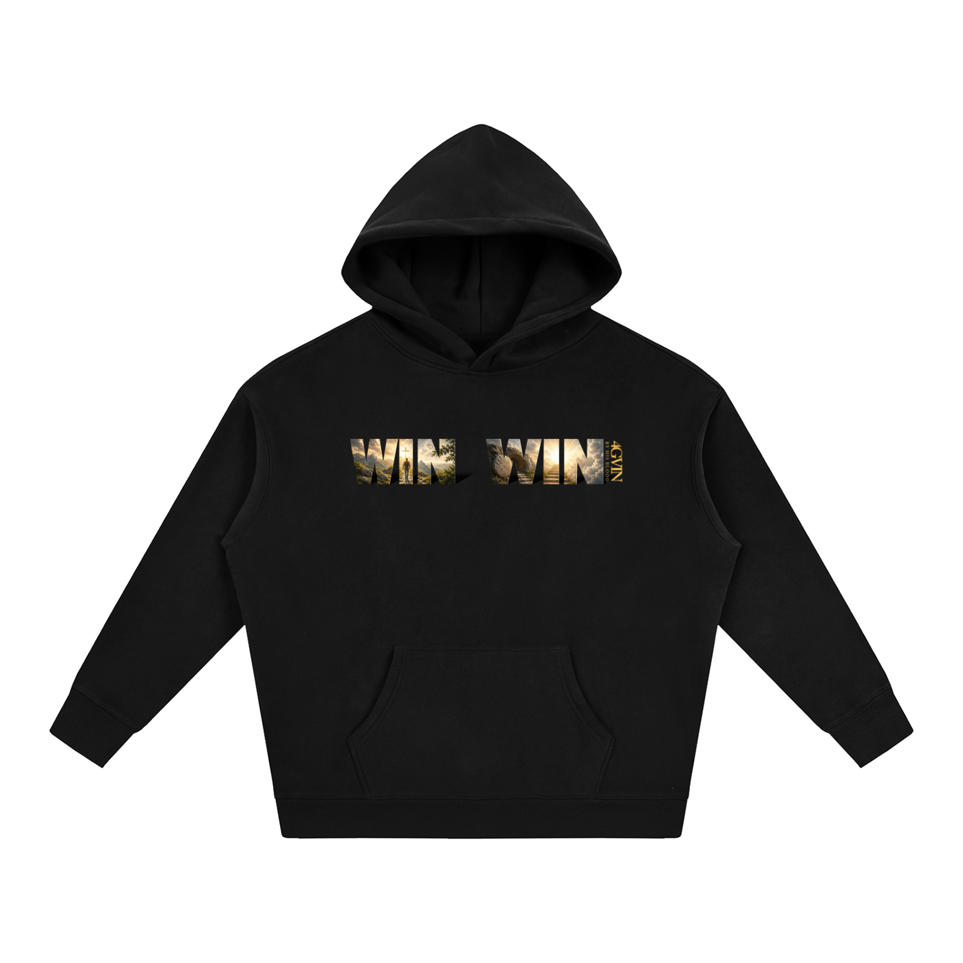 4GVIN ( WIN/WIN ) Oversize Fleeced Hoodie
