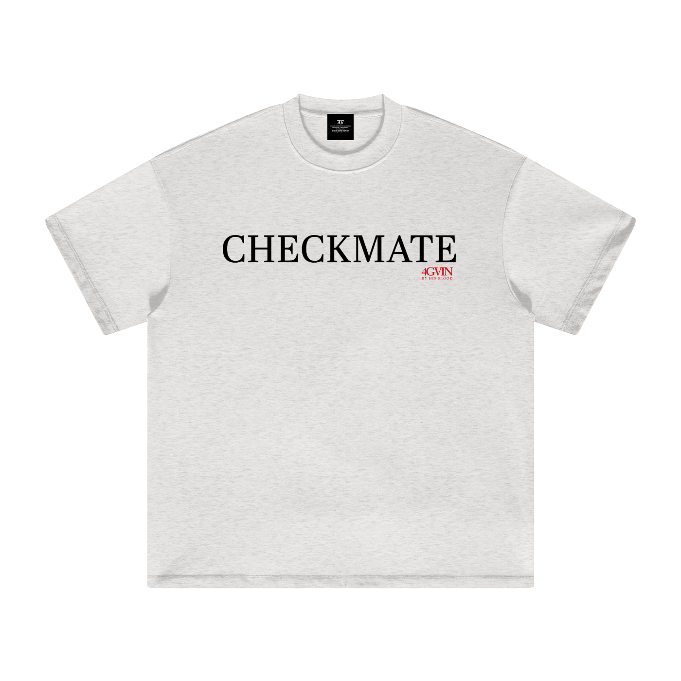 4GVIN ( Checkmate ) Heavyweight Tone T-Shirt