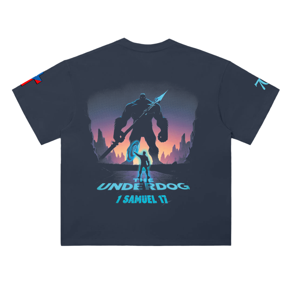 4GVIN "The Underdog" David & Goliath Tee ( Oversize )