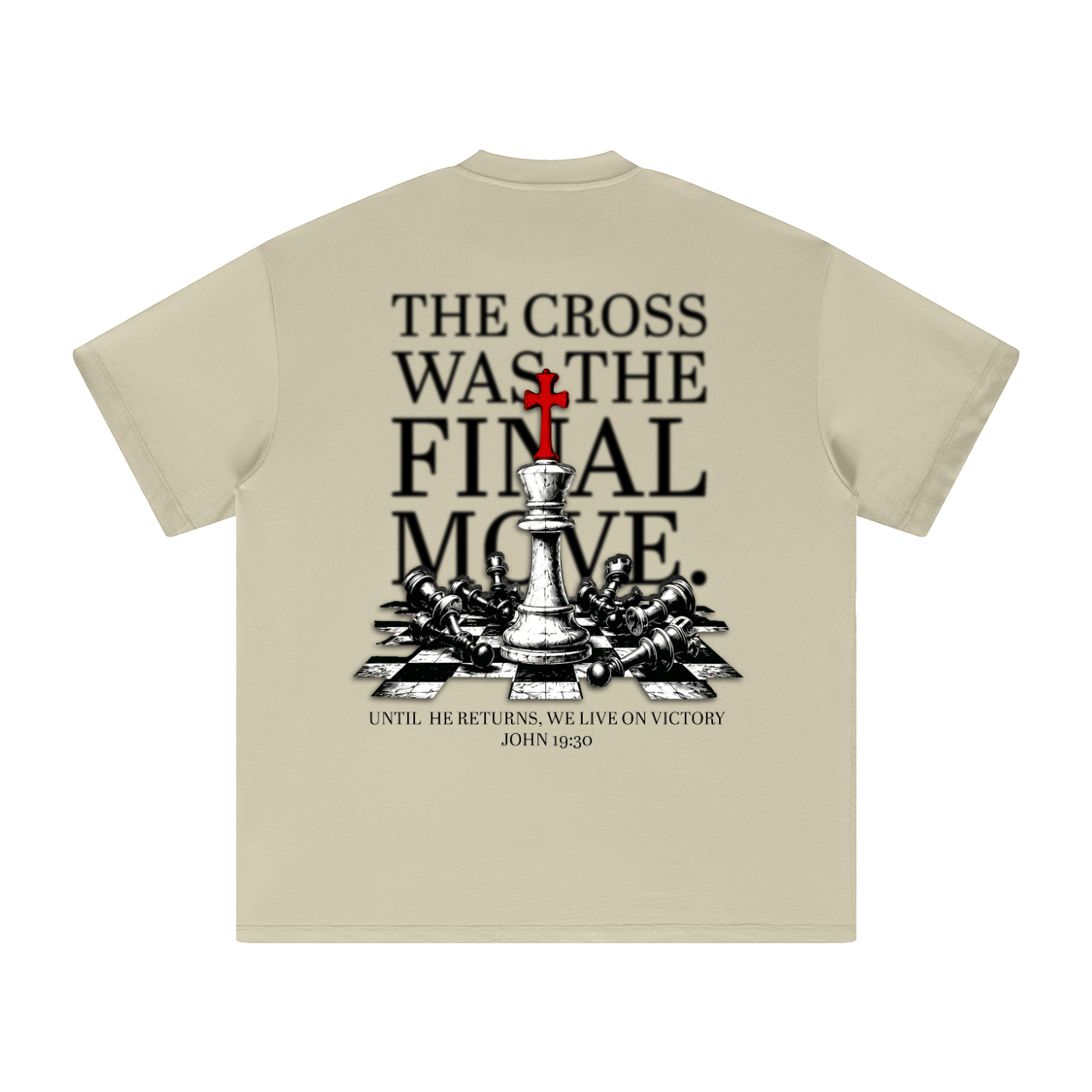4GVIN ( Checkmate ) Heavyweight Tone T-Shirt