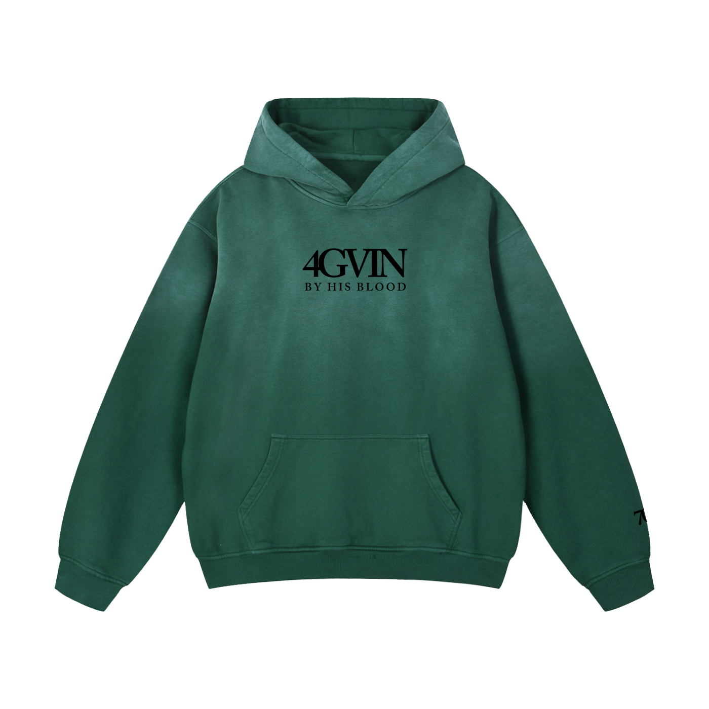 4GVIN ( Driven ) Heavyweight Sunfade Oversized Hoodie